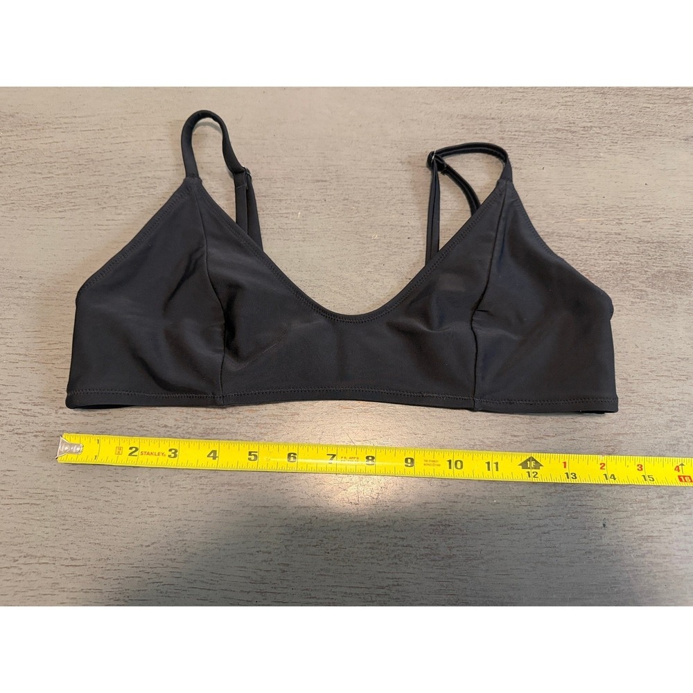 black old navy swimsuit bikini top size medium